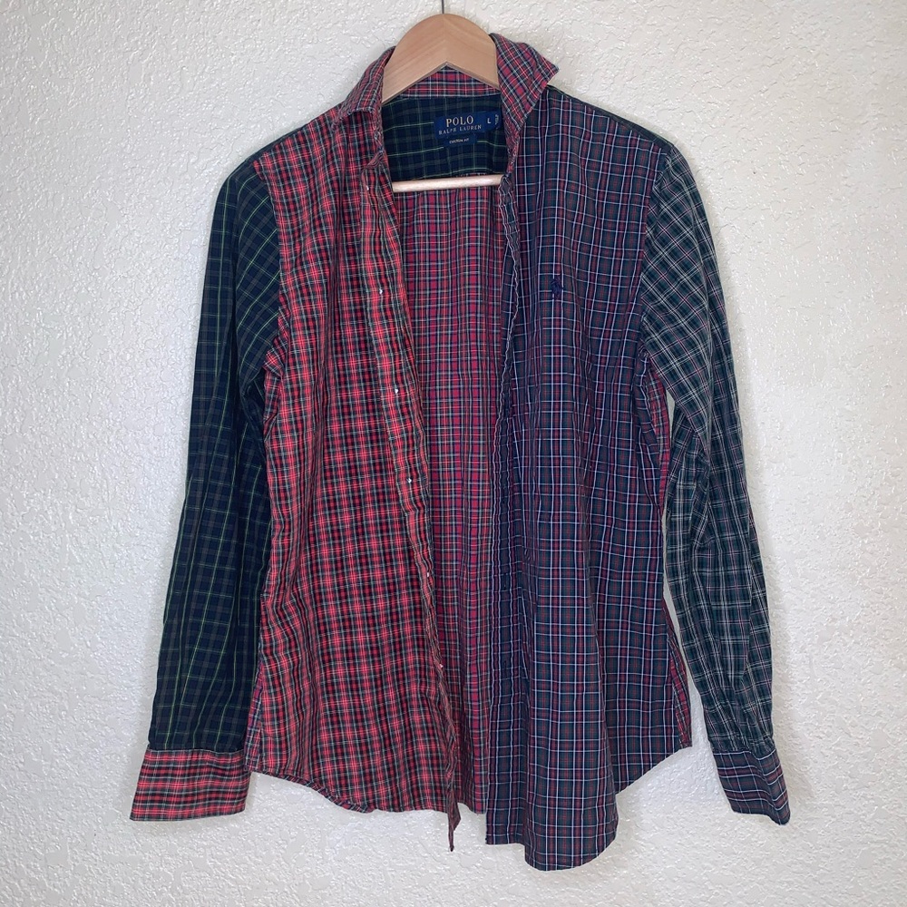 Multicolor Polo button down